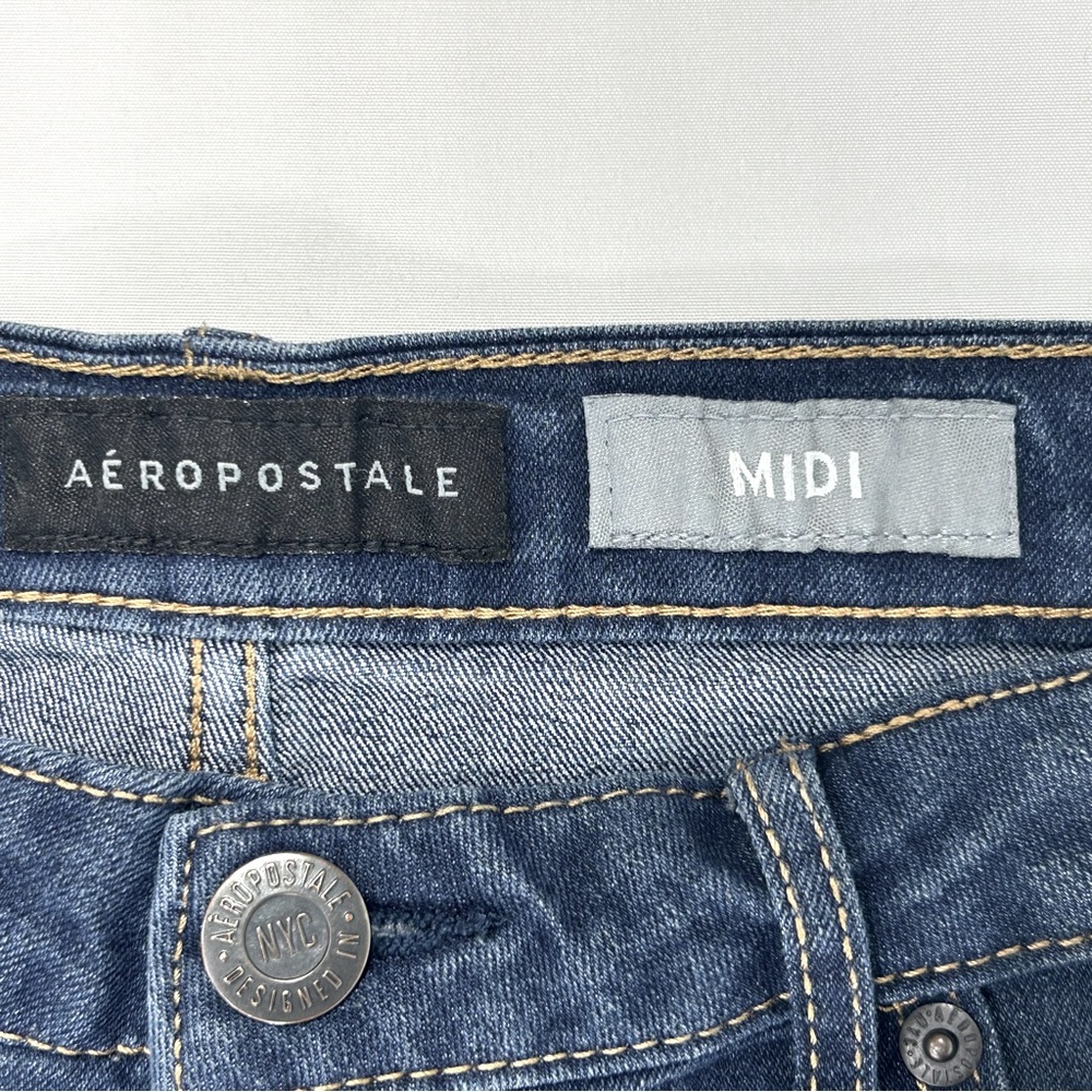 BUNDLE Aeropostale & Soho New York &Co Jean Shorts Size 8 Women's - Picture 12 of 14